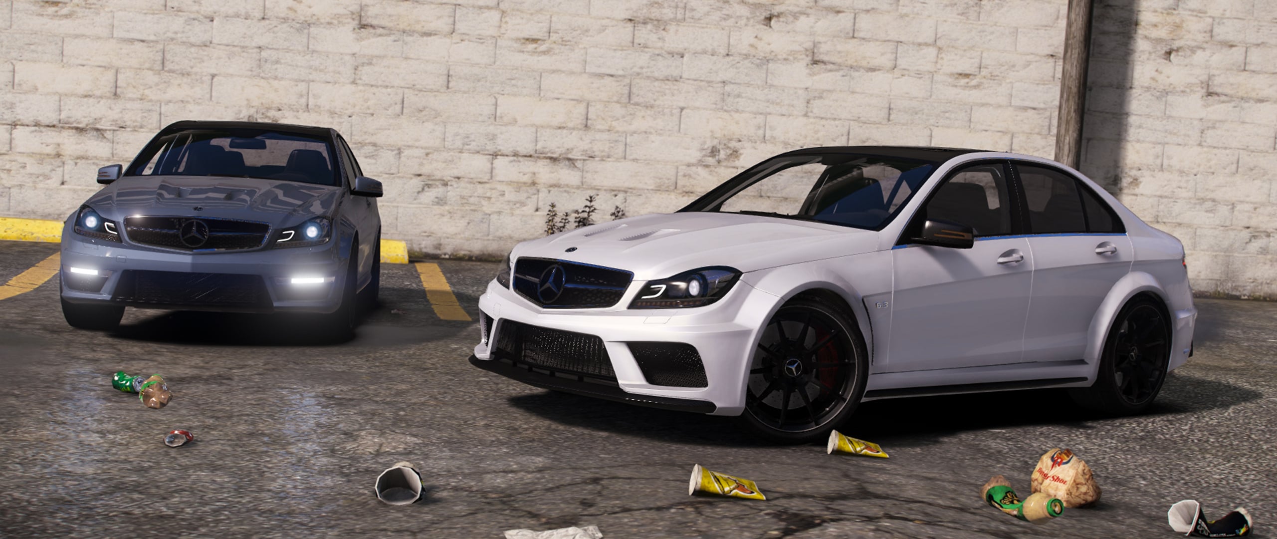 Car MERCEDES C63 W204