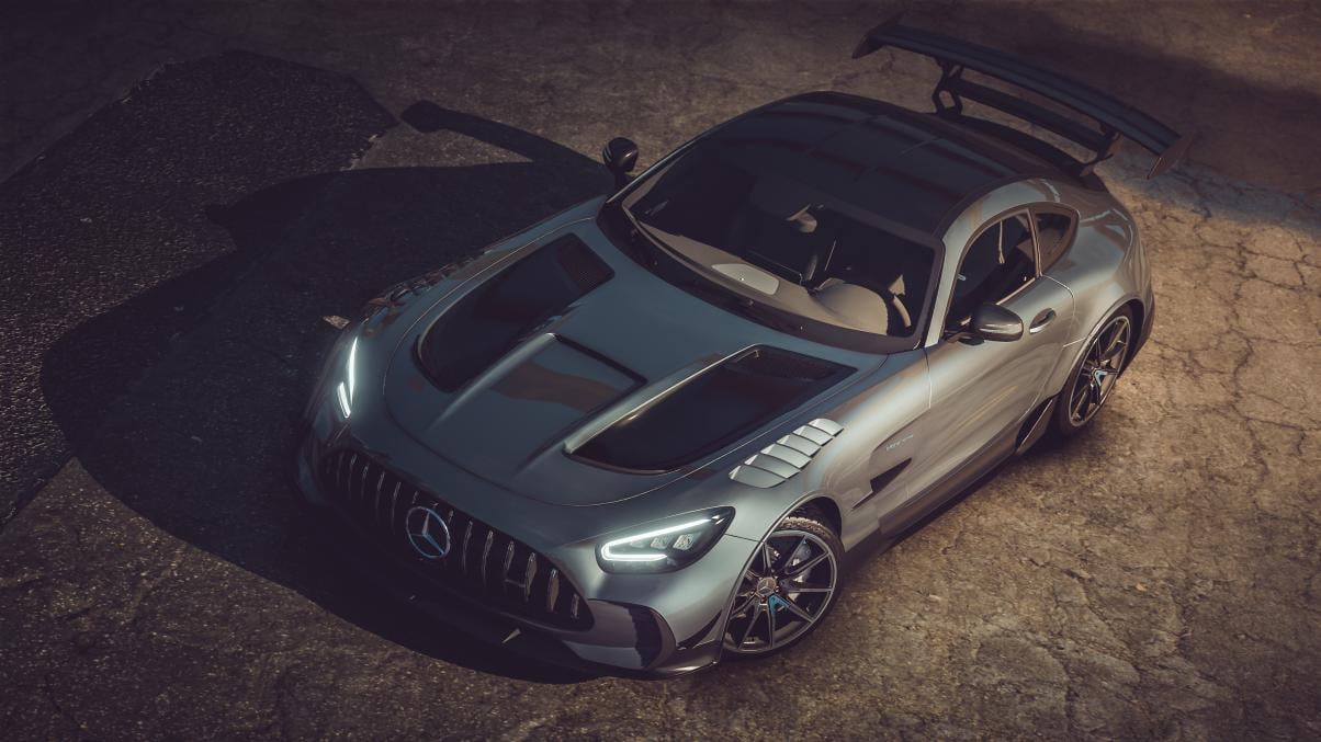 Car MERCEDES AMG GT Black Series